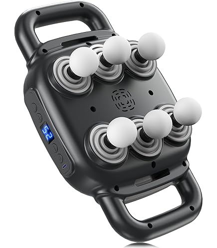 Amazon | 筋膜リリースガン 16 ヘッド 30 段階振動 3 種類モード 静音